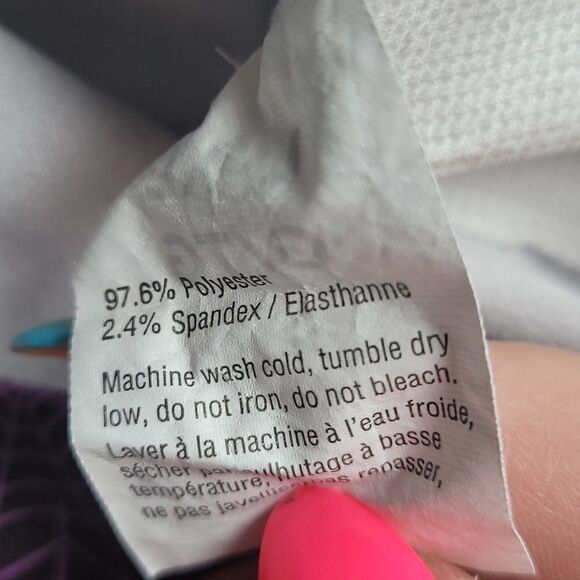 Halloween spiderweb purple leggings - Picture 5 of 8